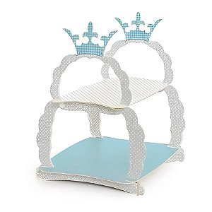 Suporte para Doces e Cupcakes - Reino Menino - 1 unidade - Cromus - Rizzo