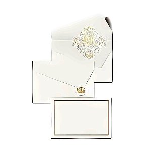 Convite - Casamento Clássico - 24 unidades - Cromus - Rizzo
