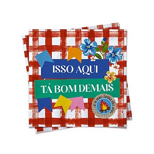 Guardanapo - Festa de Arraía - 20 unidades - Cromus - Rizzo