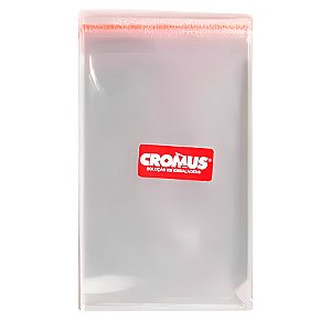 Saco Adesivado sem Furo - 22x30cm - 500 unidades - Cromus - Rizzo