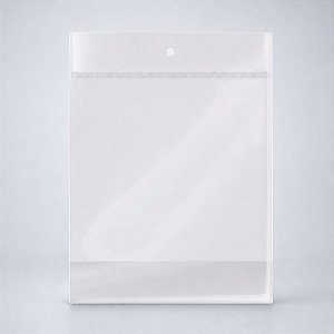 Saco Adesivado com Furo - 8x8cm - 100 unidades - Cromus - Rizzo
