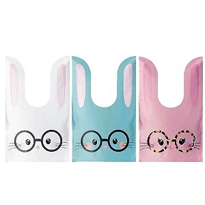 Saquinho Orelhinha Páscoa Sortido M - 5 unidades - Cromus - Rizzo