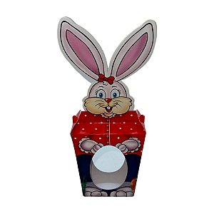 Caixa Coelha para Ovos de 150g - 10 unidades - Cromus - Rizzo