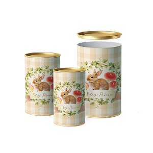 Lata para Ovo Rígida - Breeze Bege - 1 unidade - Cromus - Rizzo