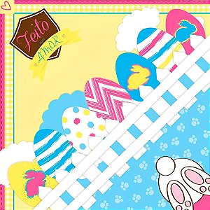 Saco Express 35x35cm para Ovos de 250g a 350g - Páscoa Sonho - 5 unidades - Cromus - Rizzo