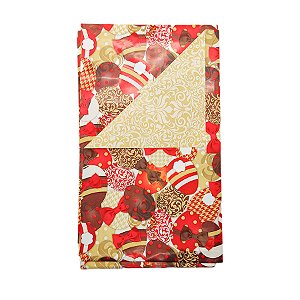 Folha para Ovos de Páscoa Double Face Ovos Vermelhos 69x89cm - 5 unidades - Rizzo