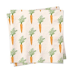 Guardanapo de Cenouras - 32,5cm - 20 unidades - Cromus - Rizzo
