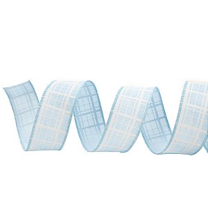 Fita Aramada - Xadrez Azul - 3,8cmx9,14m - 1 unidade - Cromus - Rizzo