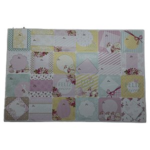 Cartela Adesiva - Romance  - 48 unidades - Cromus - Rizzo