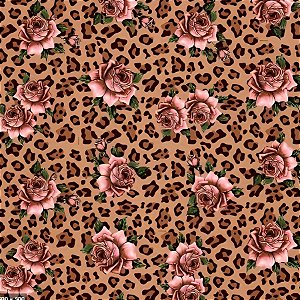 Saco para Presente Decorado - Leopardo - Cromus - Rizzo