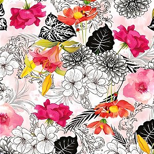 Saco para Presente Decorado - Mirela - Cromus - Rizzo