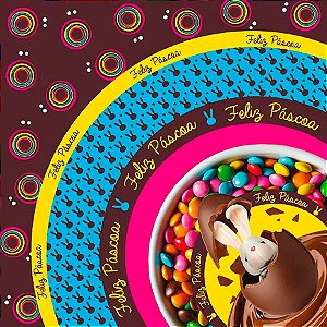 Saco Express 49x49cm para Ovos de 750g a 1kg - Surpresa - 25 unidades - Cromus - Rizzo