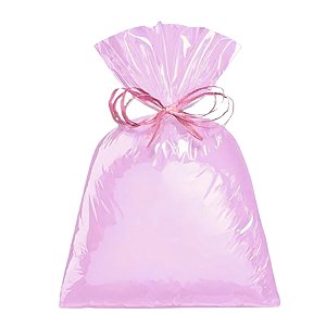 Saco para Presente Metalizado - Quartzo Rosa - Cromus - Rizzo