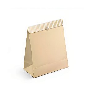 Saco de Papel para Presentes - Ouro - 10 unidades - Cromus - Rizzo