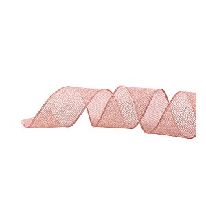 Fita Decorativa de Natal - Rose - 6,3x9,14cm - 1 unidade - Cromus - Rizzo