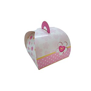 Caixa Bem Casado - Delicada rosa - 24 unidades - Cromus - Rizzo
