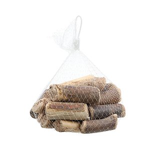 Saco com Mini Troncos Decorativos - Nude - 6cm - 1 unidade - Cromus - Rizzo