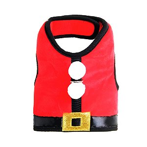 Roupa para Pet de Natal - Noel Vermelho/Preto/Branco - 20cm - 1 unidade - Cromus - Rizzo