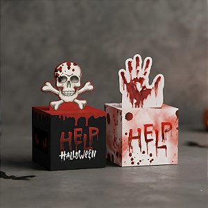 Caixa Pop Up - Help Halloween - 10 unidades - Cromus - Rizzo