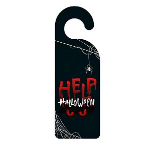 Tag Para Maçaneta - Help Halloween  - 1 unidade - Cromus - Rizzo
