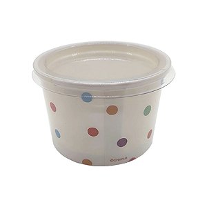 Copinho para Doces 100ml - Poa Colors - 8 unidades - Cromus - Rizzo