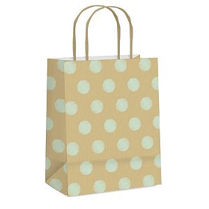 Sacola de Papel 21,5x15x8cm - Pretty List - 10 unidades - Cromus - Rizzo