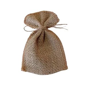 Saco de Juta para Lembrancinhas N° 00 - 7x9cm - 5 unidades - Rizzo