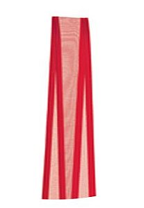Fita Voal com Cetim Progresso 15mm nº3 - 10m Cor 209 Vermelho - 01 unidade