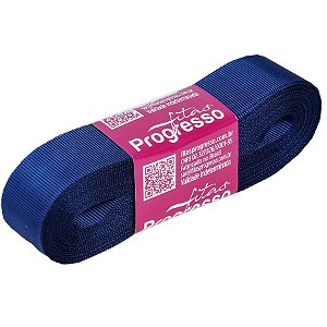 Fita Gorgurão Progresso 22mm nº5 - 10m Cor 215 Azul Marinho - 01 unidade