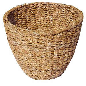 Cesta Decorativa Caue de Seagrass - 17x17x16cm - 1 unidade - Rizzo