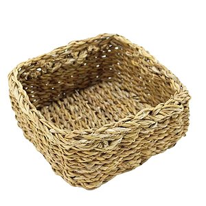 Cesta Decorativa Aimore de Seagrass - 18x18x8cm - 1 unidade - Rizzo