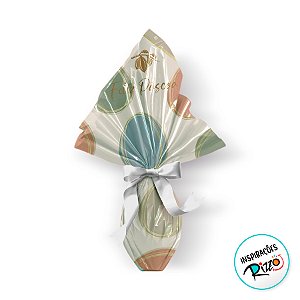 Saco Express 39x39cm para Ovos de 350g a 500g - Tonal - 25 unidades - Cromus - Rizzo