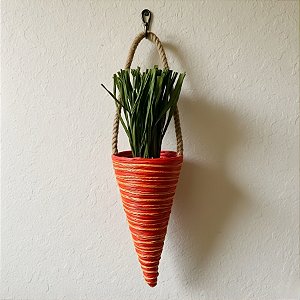 Enfeite Decorativo de Páscoa - Cenoura com Alça - 40cm - 1 unidade - Rizzo