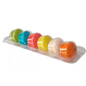 Blister 6 Macaron - Cristal - 5 unidades - Rizzo
