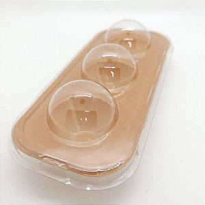 Blister 3 Brigadeiros Laranja - 10 unidades - Rizzo