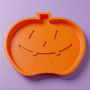 Bandeja Decorativa de Halloween - Abóbora - 20x16cm - 1 unidade - Rizzo