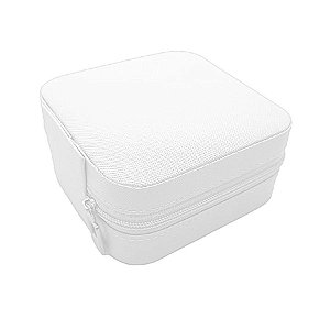 Mini Porta Joias Portátil - Branco - 1 unidade - Rizzo