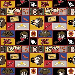 Folha para Ovos de Páscoa Harry Potter 69x89cm - 5 unidades - Páscoa Cromus - Rizzo Embalagens