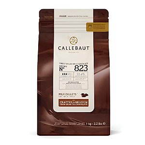 Chocolate Belga Callebaut - Gotas Ao Leite - N°823 - 1kg  - 1 unidade - Rizzo