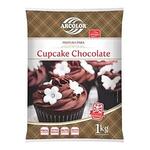 Mistura para CupCake de Chocolate 1 kg Arcolor