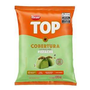 Cobertura em Gotas Pistache - Top - 1,010kg - 1 unidade - Harald - Rizzo