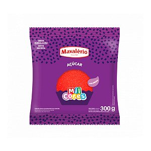 Açúcar Cristal Vermelho 300g - 1 unidade - Mavalério - Rizzo