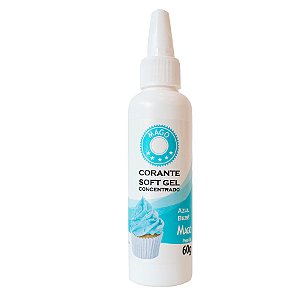 Corante SoftGel Azul Bebê - 60g - 1 unidade - Mago - Rizzo3
