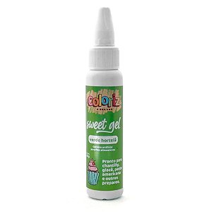 Corante Sweet Gel Verde Hortelã - 25g - 1 unidade - Coloriz - Rizzo