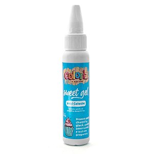 Corante Sweet Gel Azul Celeste - 25g - 1 unidade - Coloriz - Rizzo