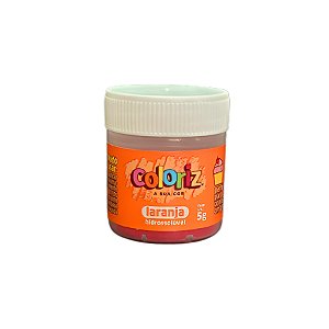 Corante em Pó Hidrossolúvel Laranja - 5g  - 1 unidade - Coloriz - Rizzo