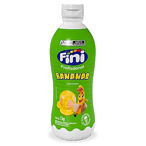 Calda para Sorvete Bananas - 1kg - 1 unidade - Fini - Rizzo