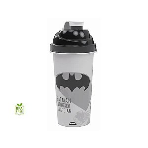 Shakeira de Plástico Batman - 580ml - 1 unidade - Rizzo