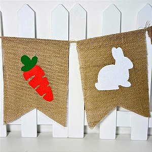 Faixa Decorativa de Páscoa - 150cm - 1 unidade - Rizzo