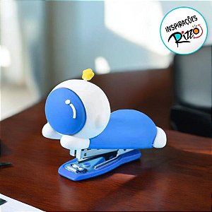 Mini Grampeador Astronauta Com Grampo - 9x6,5cm - 1 unidade - Rizzo